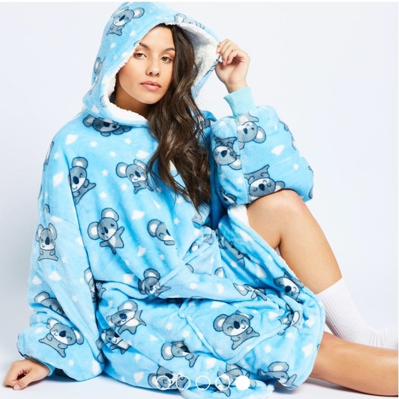 ❌SOLD❌ ORIGINAL OODIE Koala print - One size fits all - great XMAS gift! - Picture 2 of 9